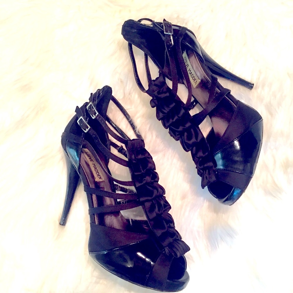 Steve Madden | Black Stilettos | Size 8.5